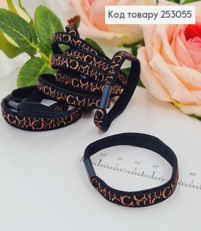 Резинка чорна,  "Gucci"в асор. 253055 фото