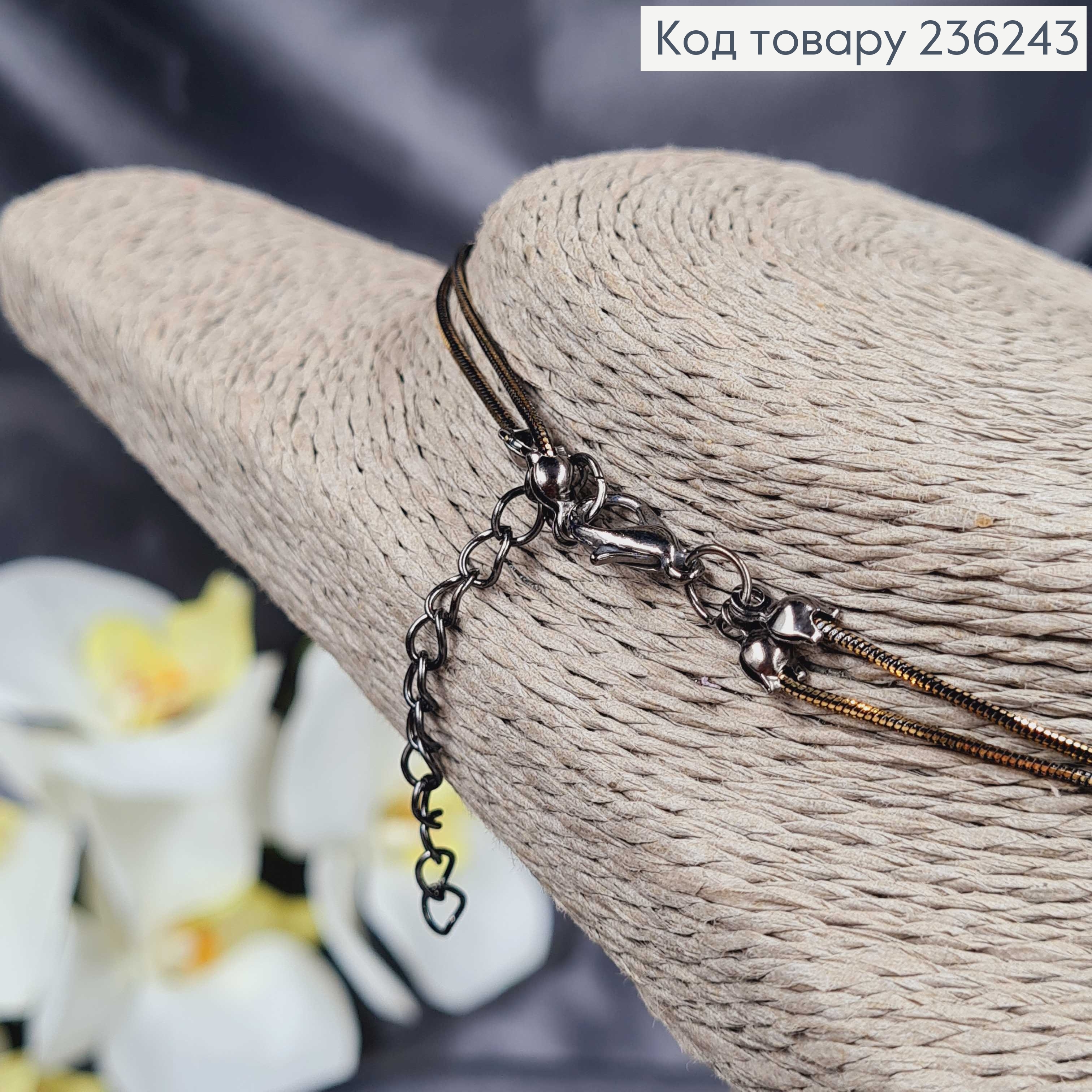 Подвеска двойная на шею "Van Cleef" из Жемчужинами, 100см 236243 фото 2
