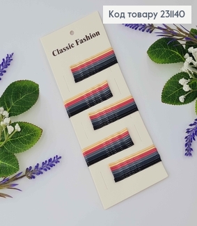 Набір НЕВИДИМОКИ (50шт) довжина 6см , КОЛЬОРОВІ, Classic Fashion 231140 фото