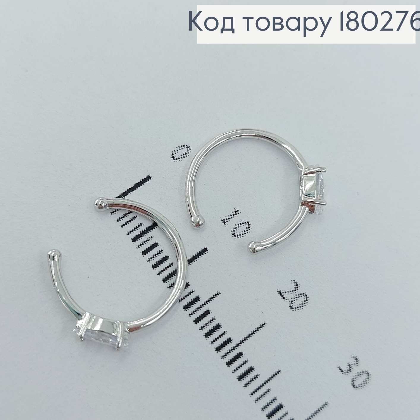 Серьги    с камнями  серебро 18К Xuping 180276 фото 2