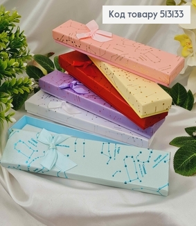 Коробка з сузір'ям та бантиком, 21*4,5*2см, кольори в асорт. 513133 фото