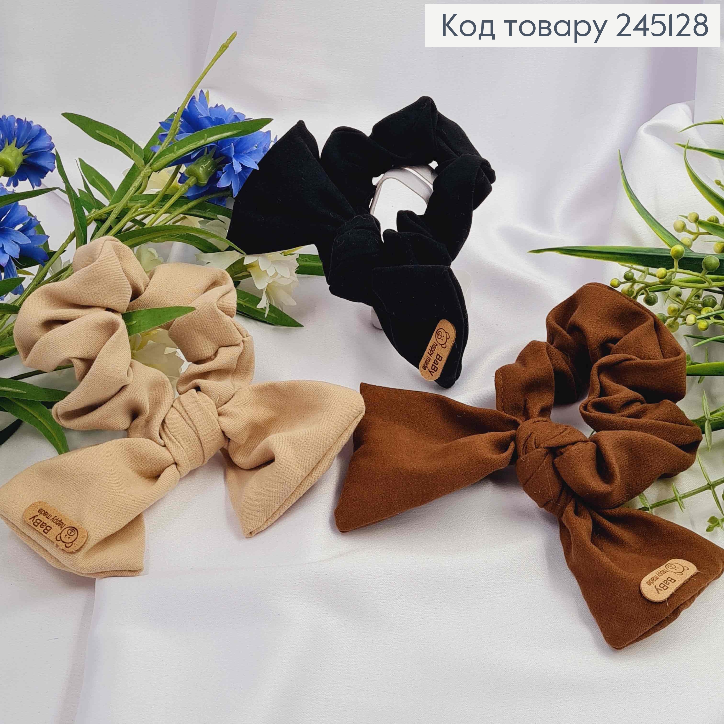 Резинка жатка з Бантиком, 9*14см, кольори в асортименті 245128 фото 2